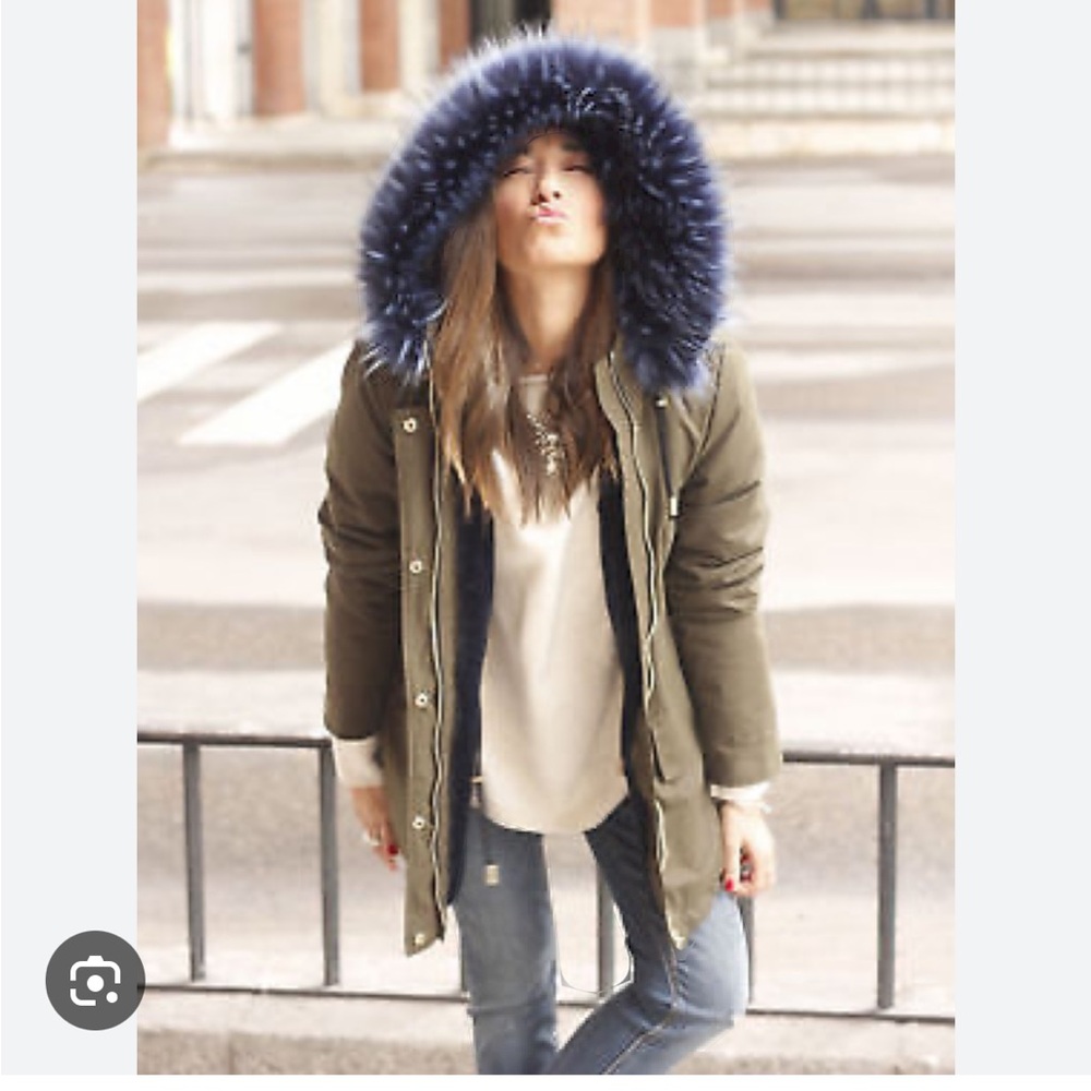 Zara parka jacket